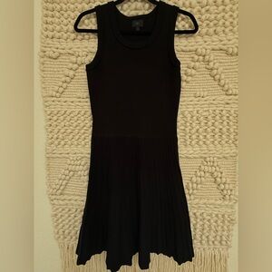 Banana Republic Black Sleeveless Knit Dress